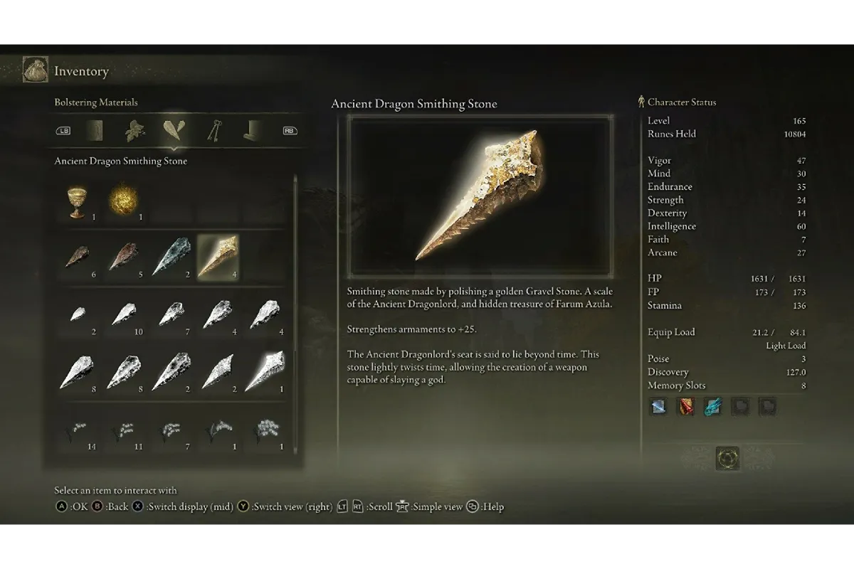 Where To Farm Smithing Stone 1 In Elden Ring   Elden Ring Ancient Dragon Smithing Stone.webp